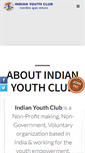 Mobile Screenshot of indianyouthclub.org